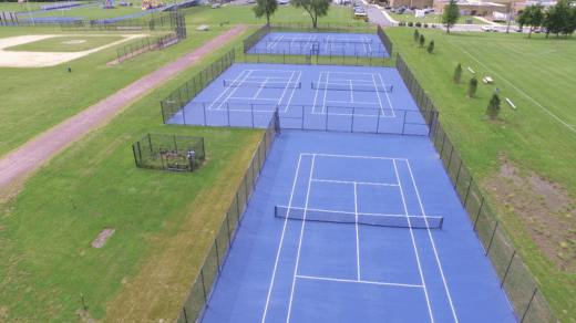 tennis court companies