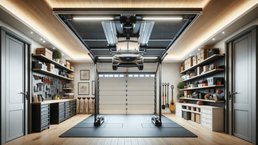 electric garage storage lift, garage storage lift, motorized garage storage lift, garage ceiling storage lift, garage ceiling lift