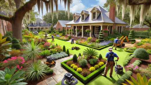 landscaping companies Lafayette LA