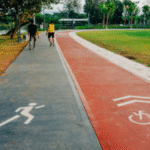 cycle track flooring