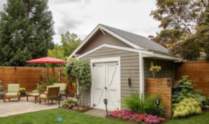 vinyl storage sheds